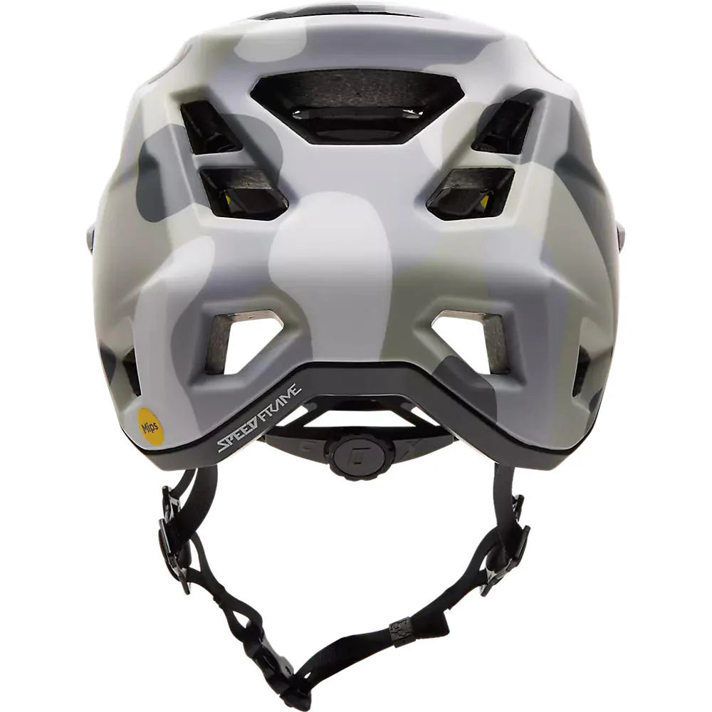 Casco Bicicleta Speedframe Camo Gris Fox