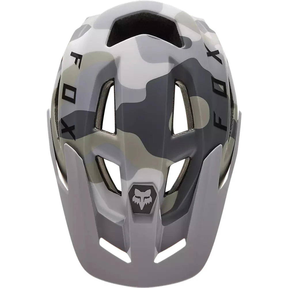 Casco Bicicleta Speedframe Camo Gris Fox