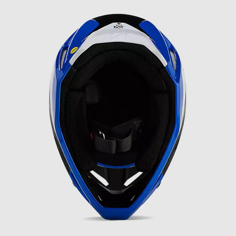 Casco Moto V1 Nitro Azul Fox