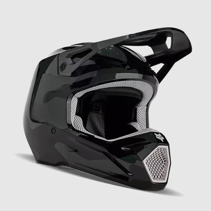 Casco Moto V1 BNKR Negro Fox