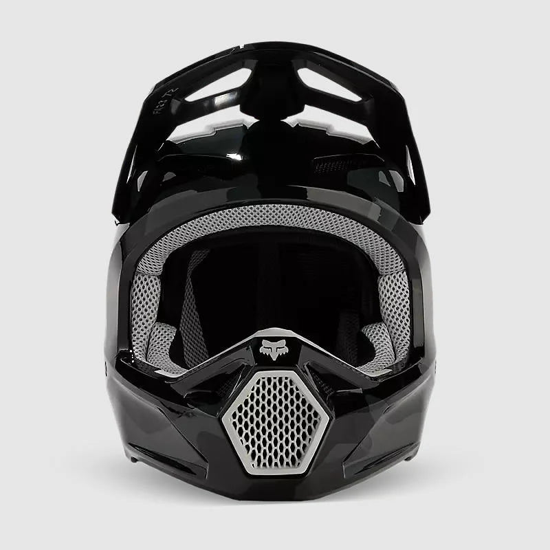 Casco Moto V1 BNKR Negro Fox