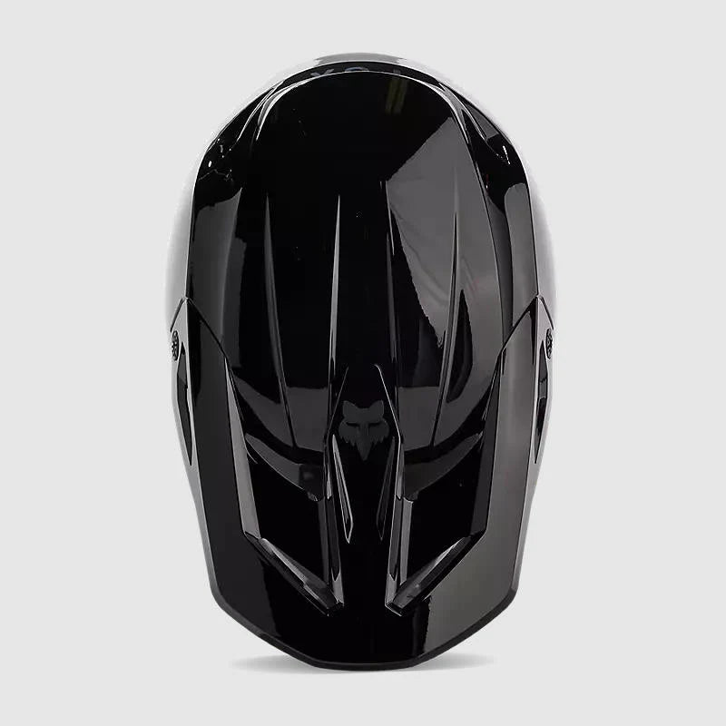 Casco Moto V1 Solid Negro Fox