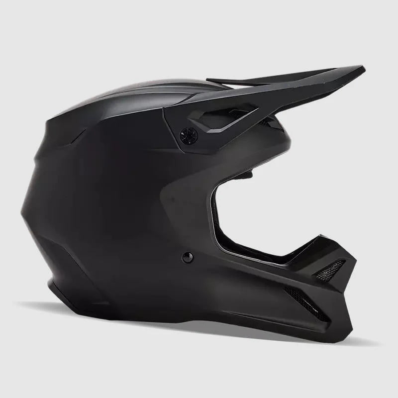 Casco Moto V1 Solid Negro Matte Fox