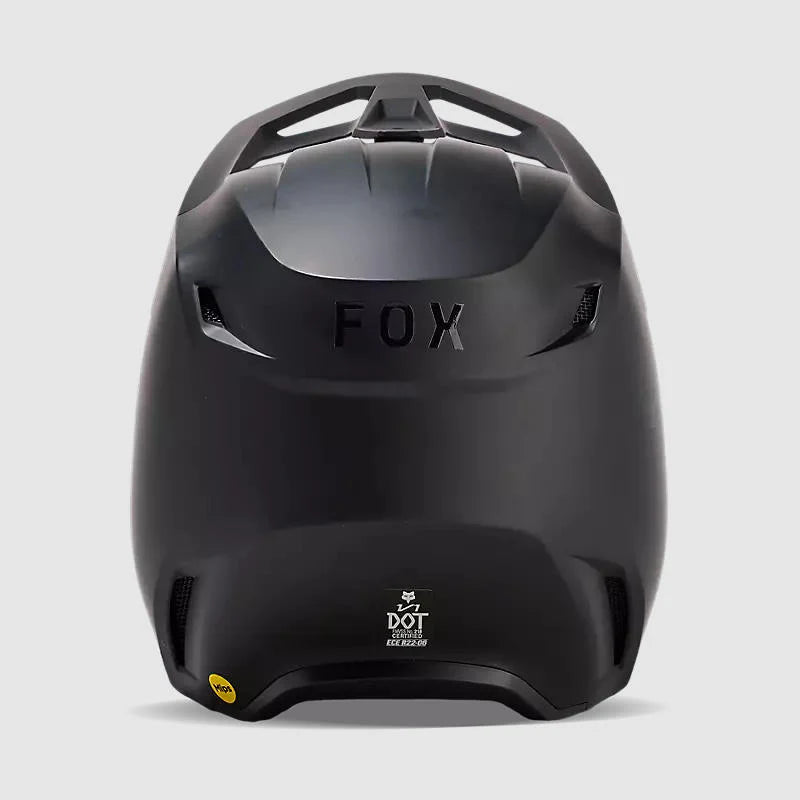 Casco Moto V1 Solid Negro Matte Fox