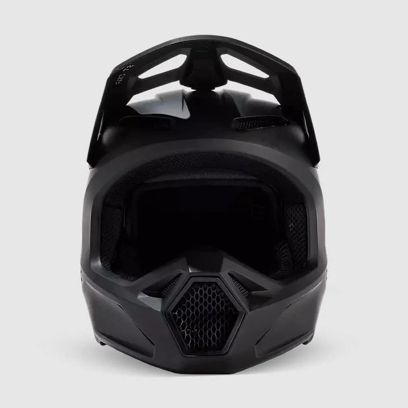 Casco Moto V1 Solid Negro Matte Fox