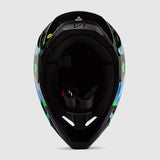 Casco Moto V1 Atlas Negro/Verde Fox