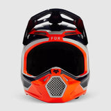 Casco Moto Niño V1 Nitro Naranjo Fox