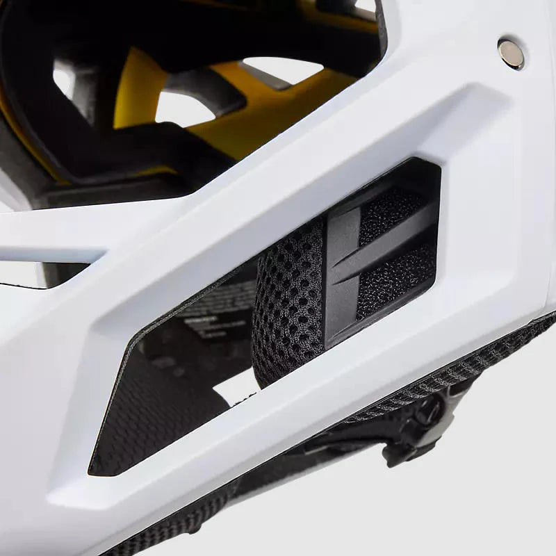 Casco Bicicleta New Proframe Nace CE Blanco Fox