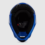 Casco Moto V Core Azul Fox