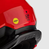 Casco Moto V Core Rojo Fox