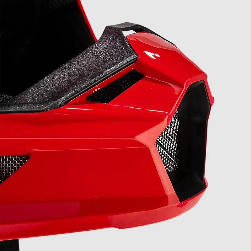 Casco Moto V Core Rojo Fox