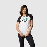 Polera Lifestyle Mujer Fgmnt Raglan Blanco Fox