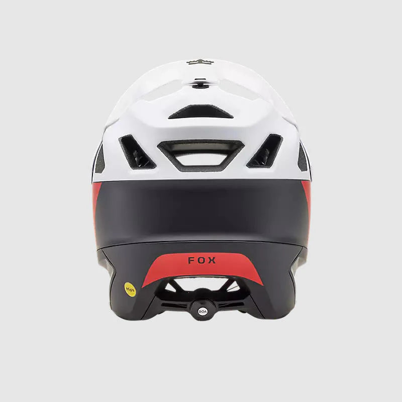 Casco Bicicleta New Dropframe Pro Negro/Blanco Fox