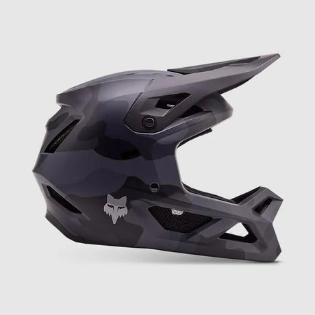 Casco Bicicleta New Rampage Negro Camo Fox