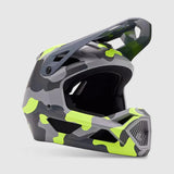 Casco Bicicleta Niño New Rampage Gris/Amarillo Camo Fox