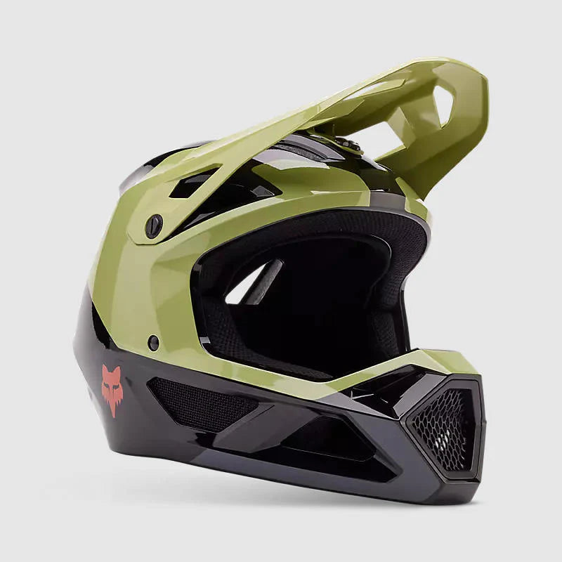 Casco Bicicleta New Rampage Barge Verde Oliva Fox