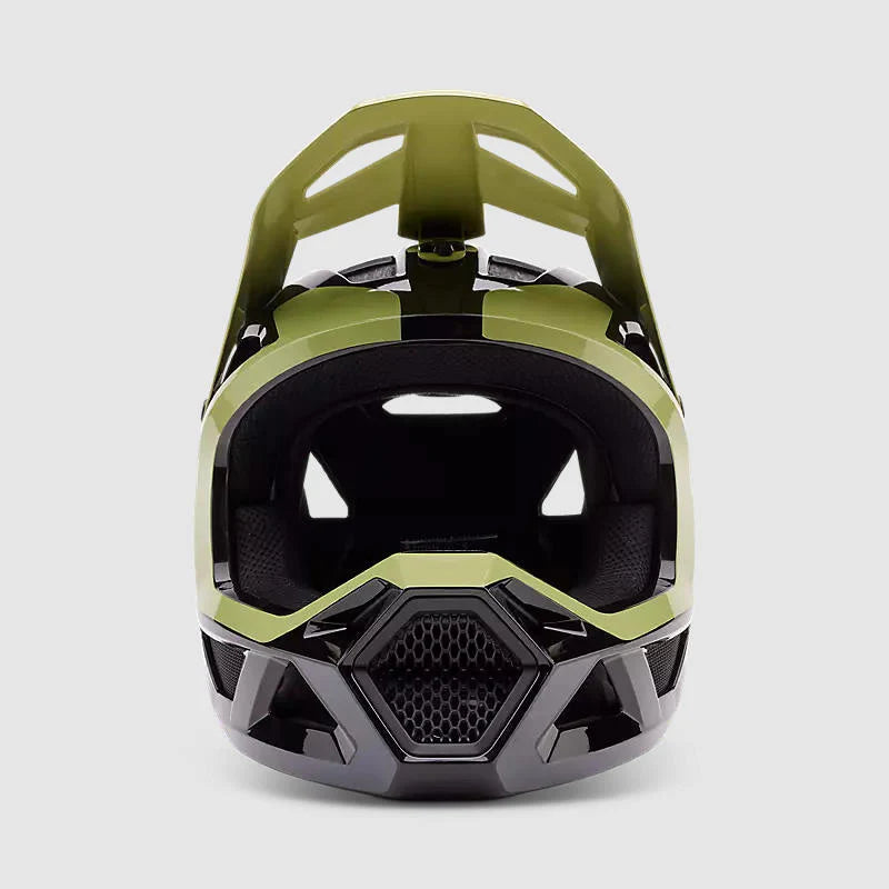 Casco Bicicleta New Rampage Barge Verde Oliva Fox