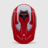 Casco Moto V1 Lean Rojo Fox