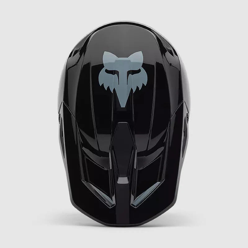 Casco Moto V1 Taunt Negro/Gris Fox