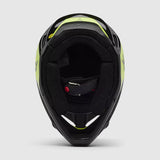 Casco Moto V1 Lean Gris/Amarillo Fox