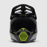 Casco Moto V1 Lean Gris/Amarillo Fox