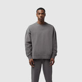 Poleron Lifestyle Wordmark Oversized Gris Fox
