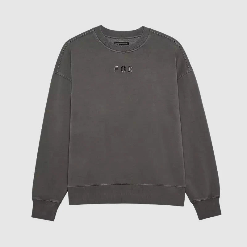 Poleron Lifestyle Wordmark Oversized Gris Fox