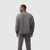 Poleron Lifestyle Wordmark Oversized Gris Fox
