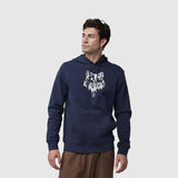 Poleron Lifestyle Canguro The World Azul Marino Fox