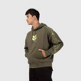 Poleron Lifestyle con Capucha Oversize Elevated Future Verde Fox