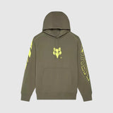 Poleron Lifestyle con Capucha Oversize Elevated Future Verde Fox