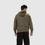 Poleron Lifestyle con Capucha Oversize Elevated Future Verde Fox