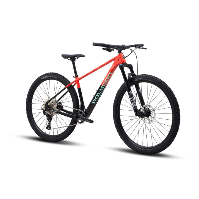 BICICLETA POLYGON SYNCLINE CARBON C5 RED/BLK